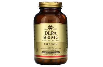 SOLGAR DLPA 500 mg - DL-Fenylalanin 500 mg, 100 kapslí SOLGAR DLPA 500 mg - DL-Fenylalanin 500 mg, 100 kapslí